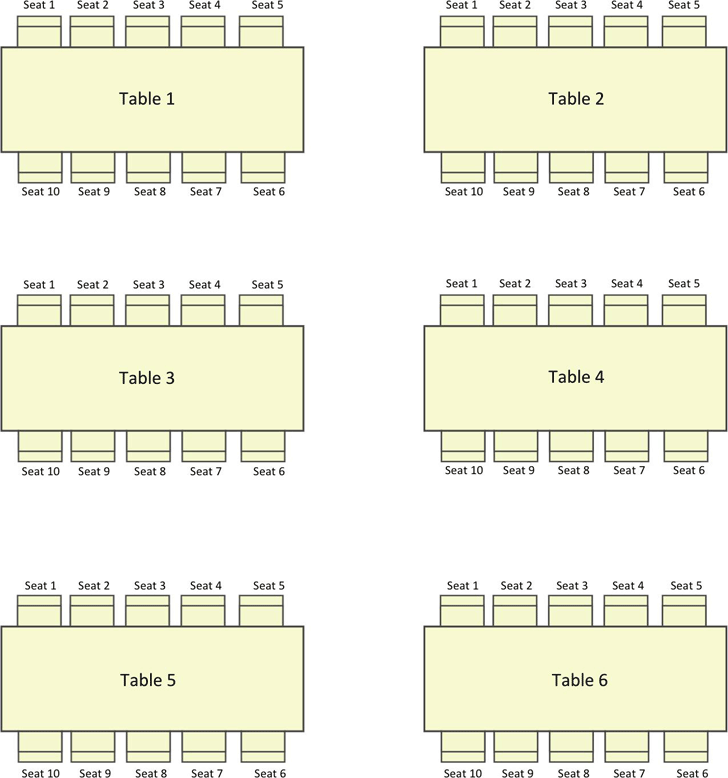 wedding table seating chart template free download